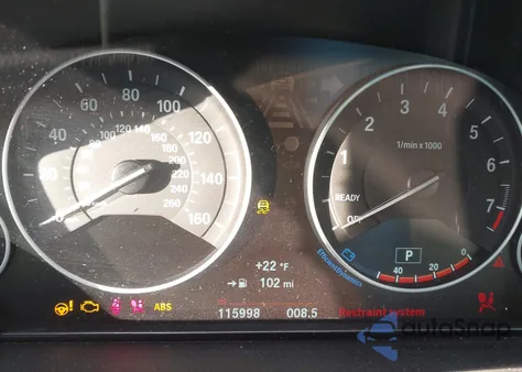 2017 BMW 320I xDrive z USA, uszkodzony, nr VIN WBA8E5G34HNU44902